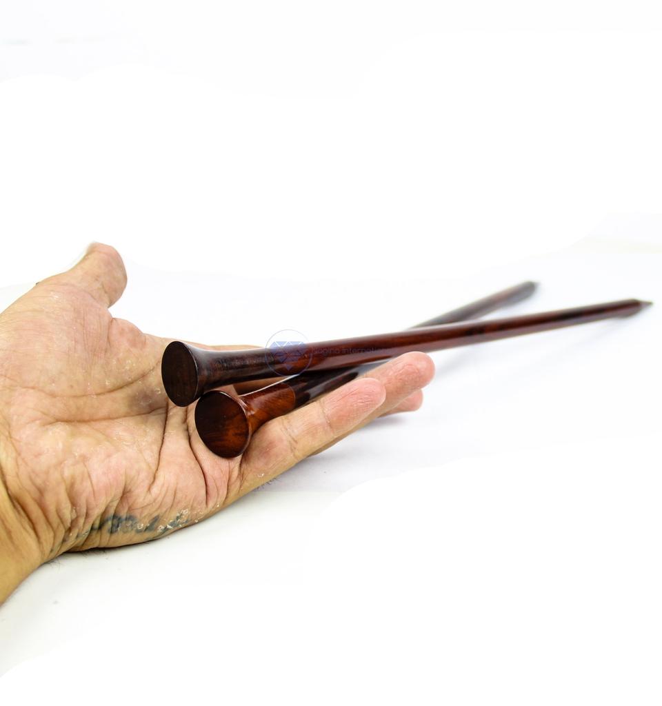 US Size 15-10mm Rosewood Deluxe Handcrafted Knitting Needle | Arts Crafts & Crochet Hooks and Needles | Nagina International (12-10mmRR) E9-SHCS-POX6