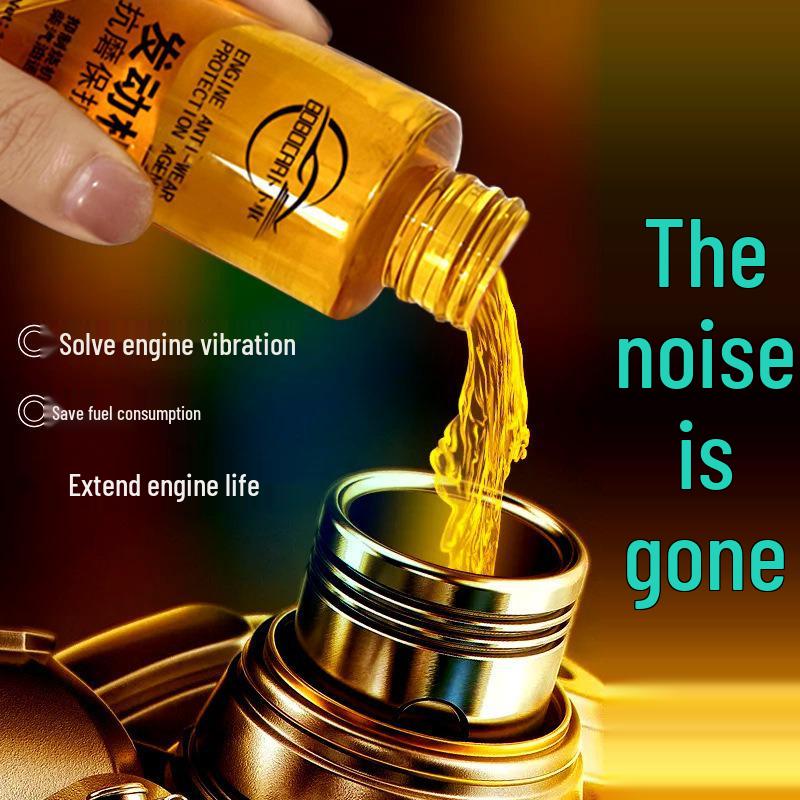 Защитное средство для двигателя автомобиля и мотоцикла: Противоизносный, шумоподавляющий, антивибрационный, антикоррозийный и чистящий агент