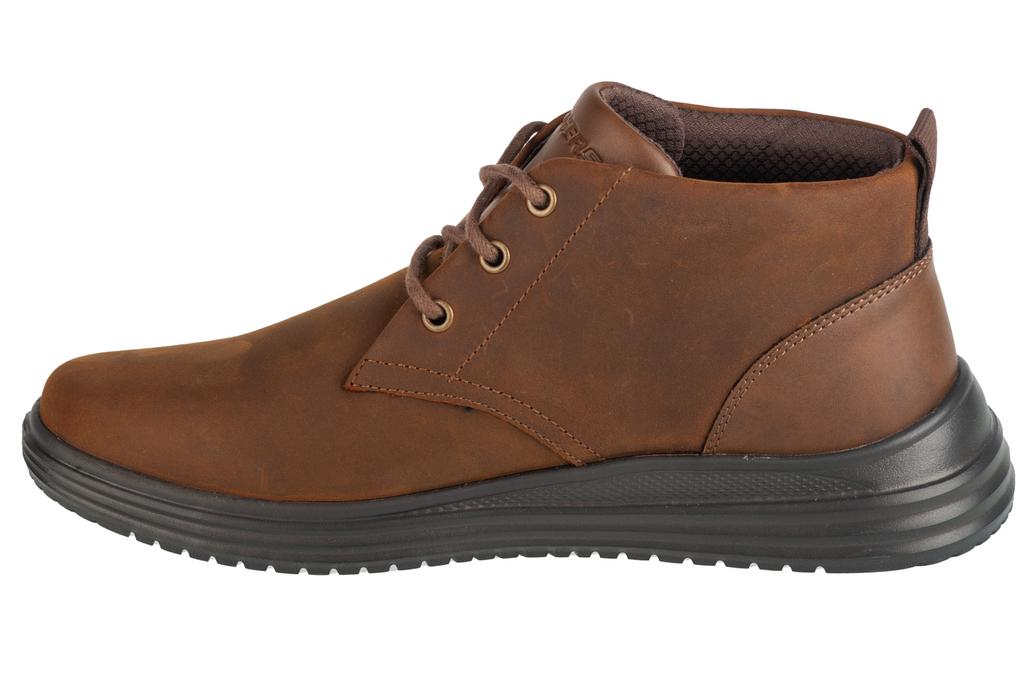 Skechers Proven - Yermo, Mens Brown Lace-up Shoes