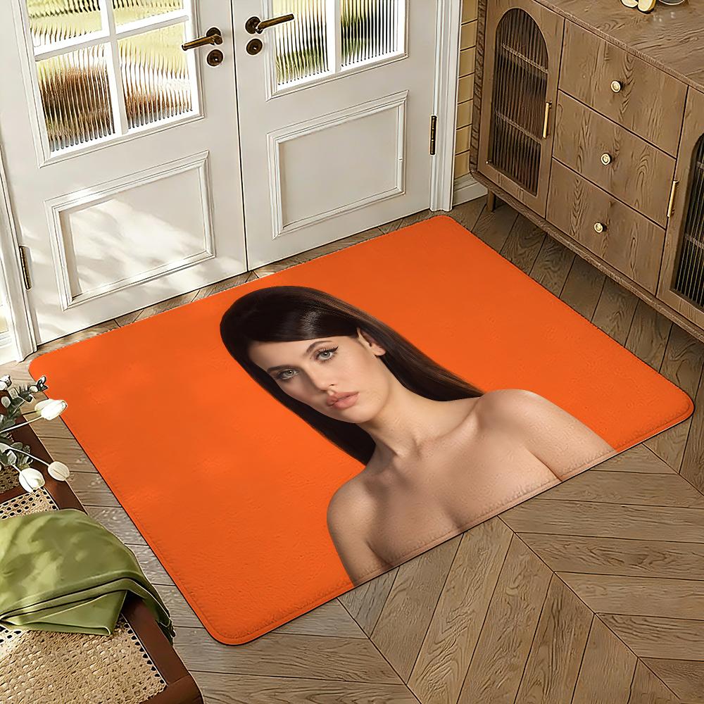 Singer S-Sienna Spiro The Visitor Floor Mat Soft Thickened Absorbent Non-Slip Bedroom Living Room Door Mat Home Flannel Rugs