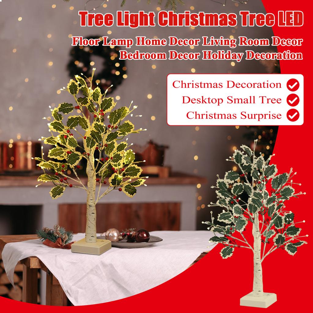 Tree Light Christmas Tree LED Floor Lamp Home Decor Living Room Decor Bedroom Decor Holiday Decoration