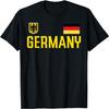 Флаг Германии Deutschland Футбол Футбольный Фан Мужская Женская Детская Футболка(1)