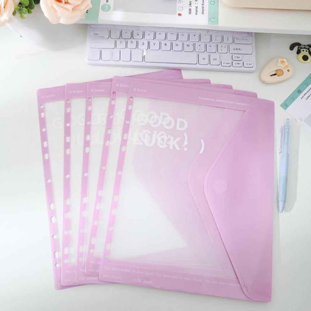 Transparent Data Book 11-Hole Exam Paper Storage Bag New File Bag Students