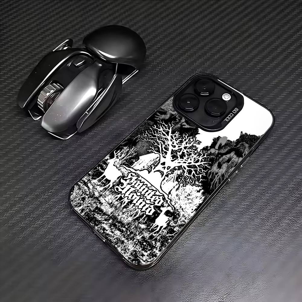 Чехол для телефона S-Sematary H-Haunted Mound Для iPhone 17, 16, 15, 14, 13, 12, 11 Plus, Pro Max, Цветной Серебристый Funda Чехол