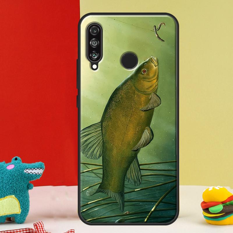 Чебак Рыба Для Huawei Nova 5T 9 10 SE 12i 12s 11i Y91 Y90 Y60 Y70 Y72 Y61 P60 P30 Pro P20 P40 Lite Чехол