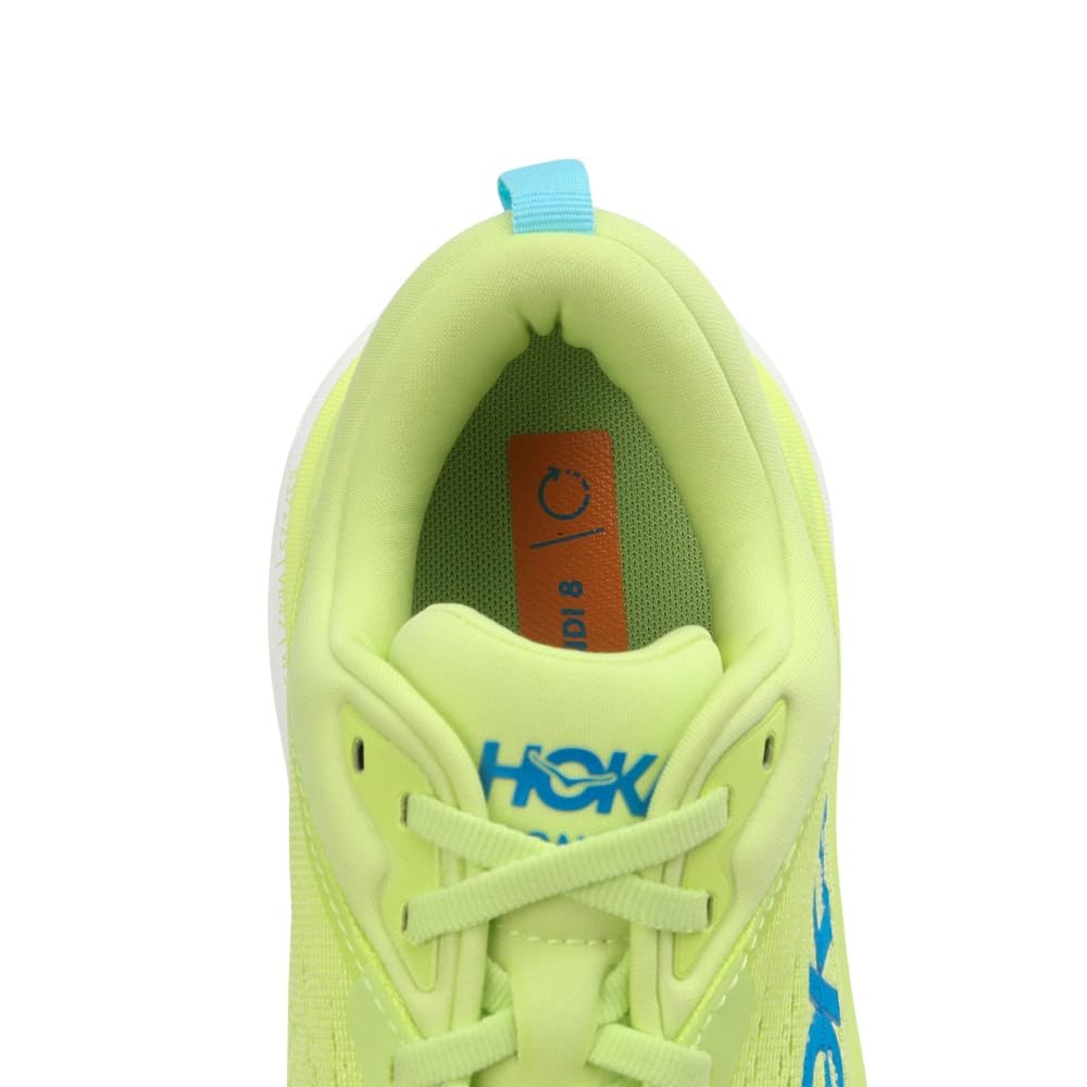 HOKA Bondi 8 Running Jogging Flash Size Shoes, Shoes, Yellow, 28.0, Men's, 1123202-LCS