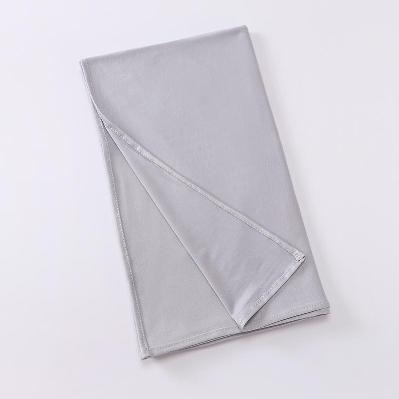 Премиальный джерси Мгновенный хиджаб Хороший шов Эластичный джерси Шарф Малайзия Обертывания Однотонный Мусульманский Тюрбан Повязка на голову Шали Поставщик