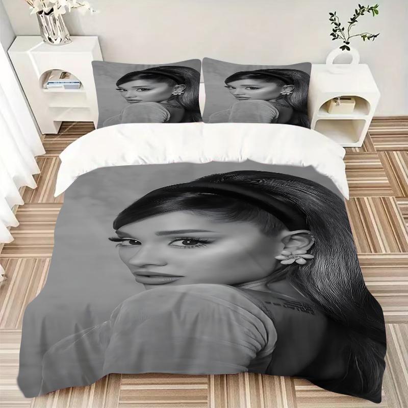3Pcs Elegant Hair Makeup Pose Bedding Sets For All Sizes New 3D Printed Bed Cover Comforter Duvet Cover Pillowcase Bedroom Decoration