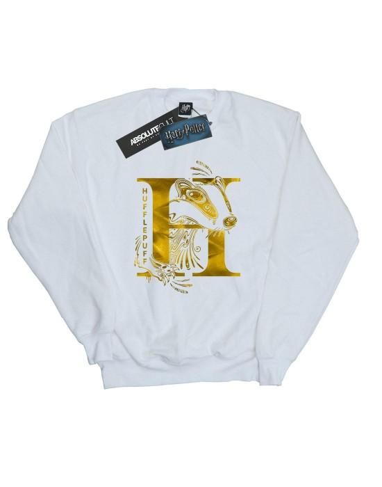 HARRY POTTER Женский/Дамский свитшот Пуффендуй Барсук