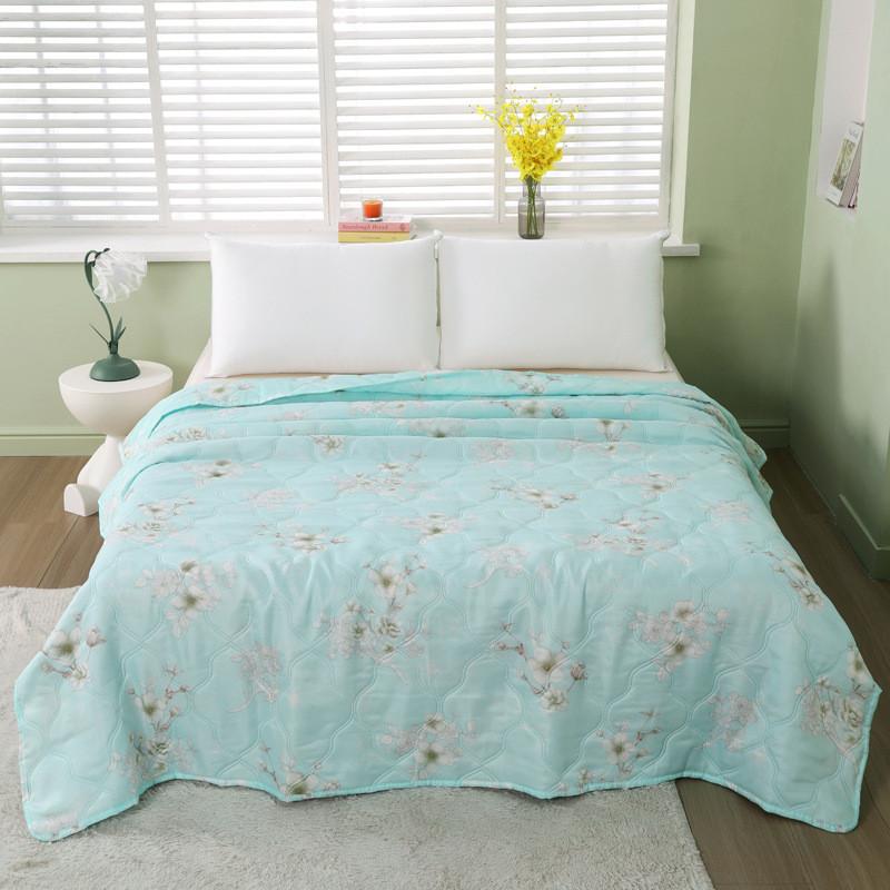 Flower Summer Rabbit Bear Print Air Conditioner Quilt With Gift Box Bedroom For