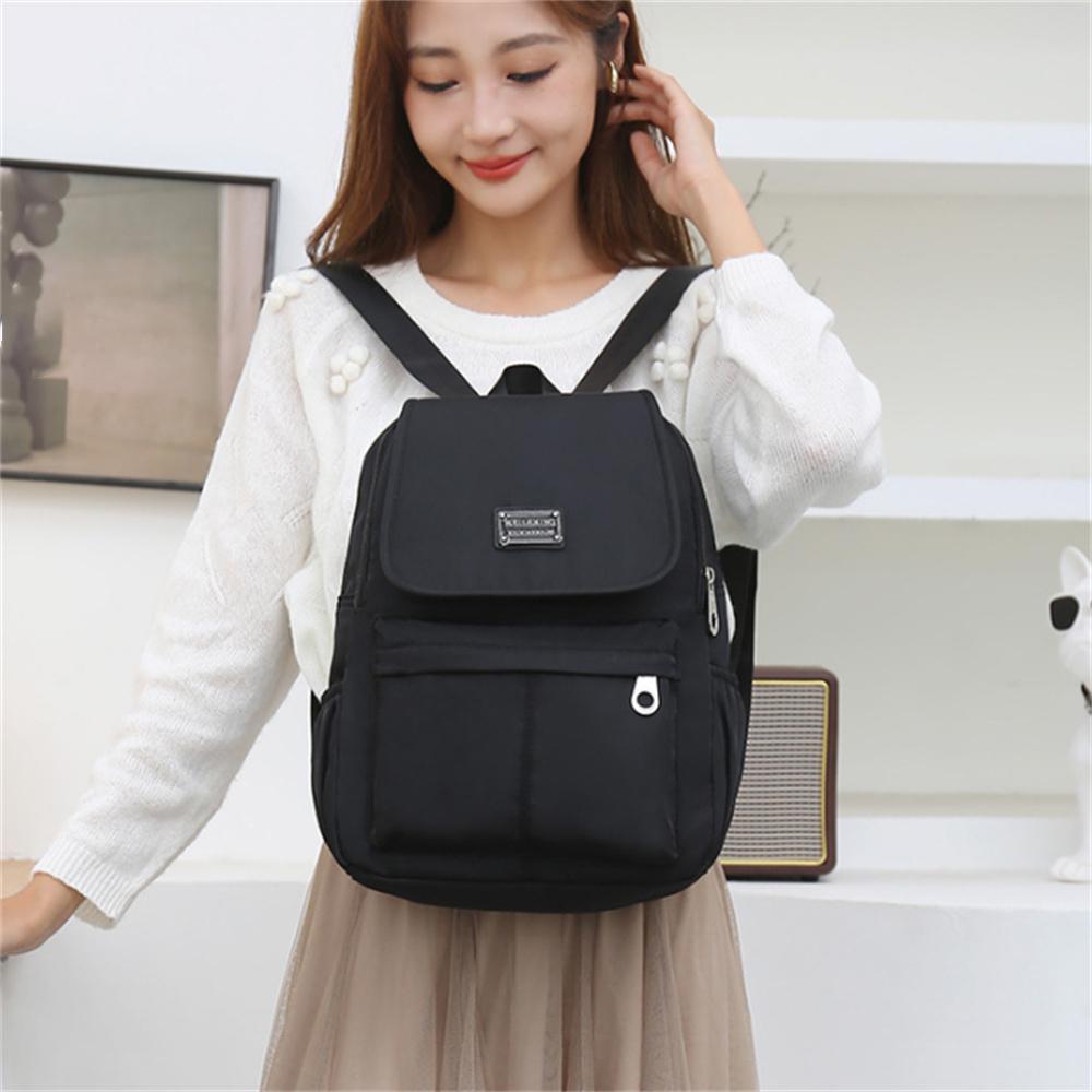 Backpack Casual Fashion Women's Summer New Student Travel Backpack Women's Oxford Cloth Bag
