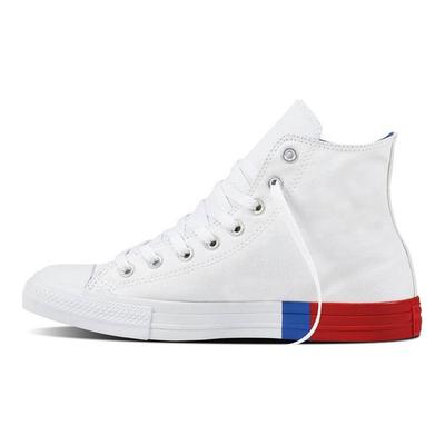 Chuck Taylor All Star Модные Удобные Высокие Кеды из Канваса Унисекс Белые Красные Синие 159639C