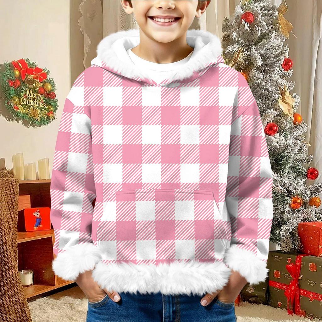 Children's Sweatshirt Girls Boys Long Sleeve Lightweight Casual Hoodie Loose Comfortable Sweatshirt