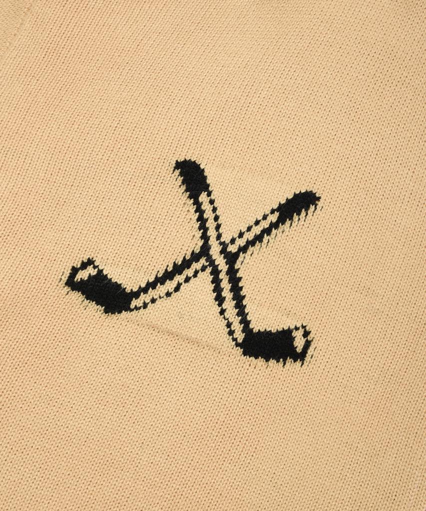 RETRIEVER CLUB Hockey Cowichan Sweater [Beige]