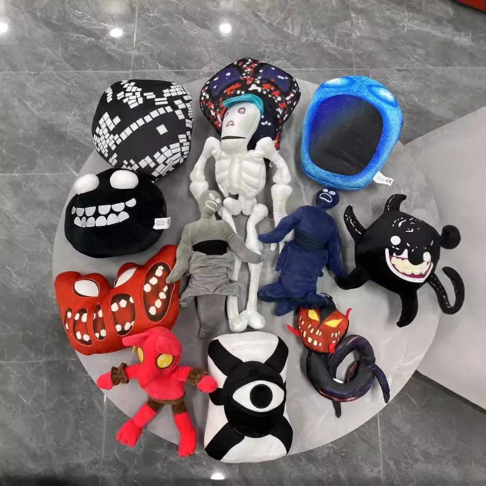 New Roblox Doors Plush Figures Scary Horror Game Monster Stuffed Dolls Escape Door Plush Toys For Birthday Gift Game Collection