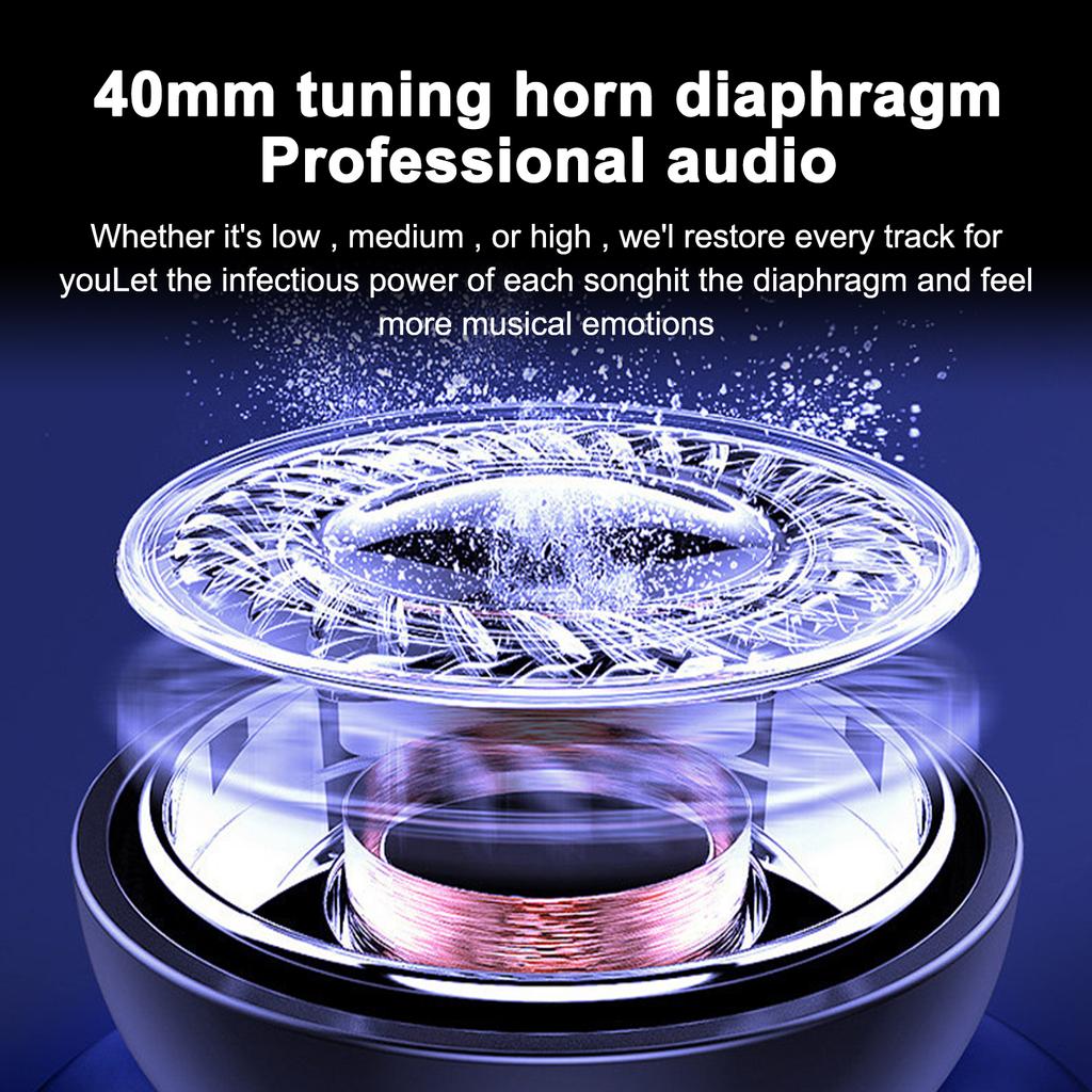 Motorcycle Helmet Intercom BT5.0 Hands-free Interphone for Motorcycle Riders 300M Range IP67