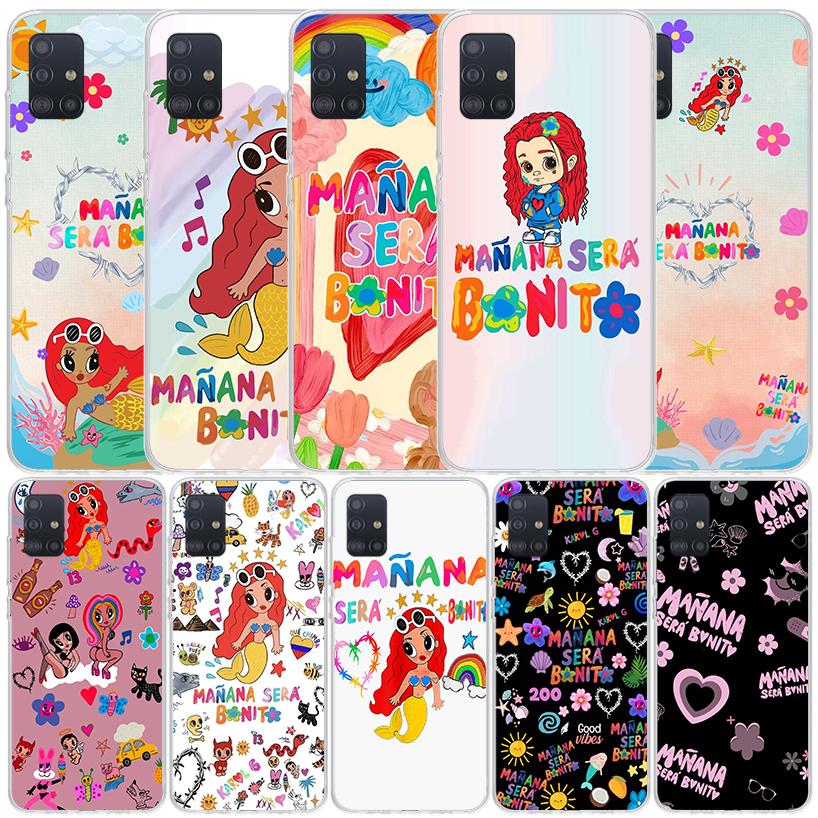 Karolg M-Manana Sera B-Bonito Мягкий чехол для Samsung Galaxy S25 Edge S26 S24 S23 Ultra Чехол для телефона S22 S21 Plus S20 FE Печать узор