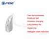 MY-2 Hearing Aids Audifonos Inalambricos Elderly Adjustable Wireless RIC Hearing Aid Ear Sound Amplifier with Rechargeable Base