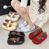 Xiaoxiangfeng Single Shoes 2025 New Doudou Shoes Soft-soled Single Shoes Mary Jane Shoes Lightweight and Breathable Grandma Shoes Small Leather Shoes