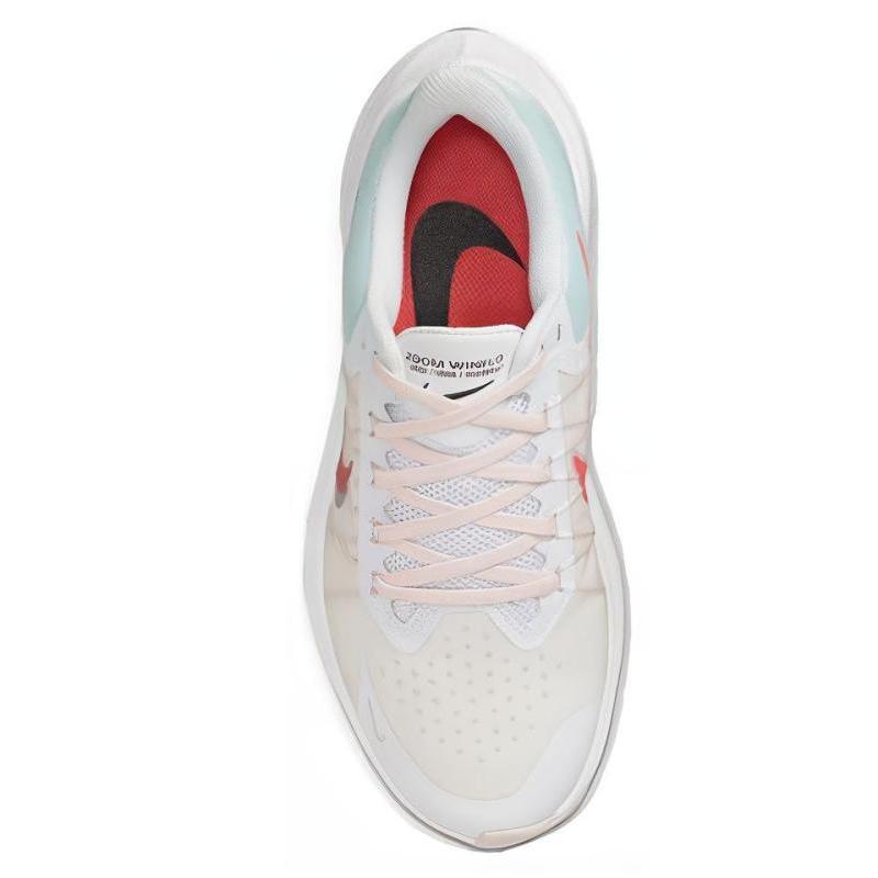 Nike Air Zoom Winflo 8 'White Flash Crimson' Women's Sneakers CW3421-101