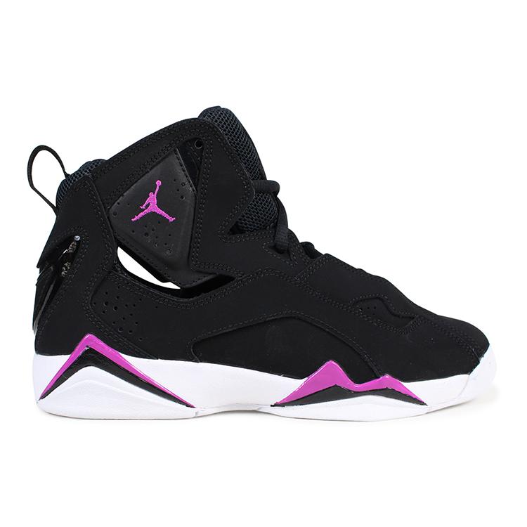 Jordan True Flight Black Fuchsia Blast White GS 342774-001