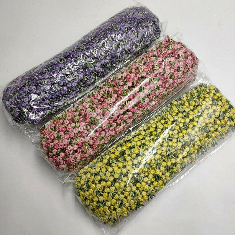 Аксессуары Свадебное платье Полиэстер Вышитые ленты Тканевая отделка Водорастворимая цветочная кружевная отделка