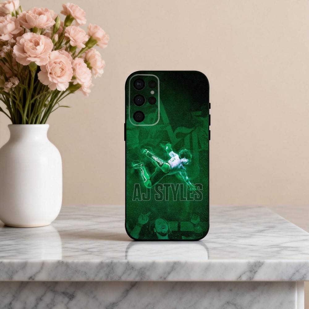 A-Aj Мощный S-Styles-S Чехол для телефона Samsung S25,24,23,22,30,21,10,9,Ultra,Plus,Lite,FE,4,5 G Мягкий черный чехол