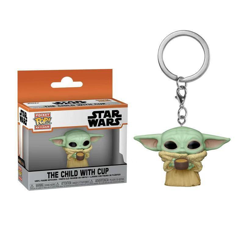 Enchanting Star Wars Keychain Funko Pop Featuring Darth Vader Yoda And R2-d2 Figures