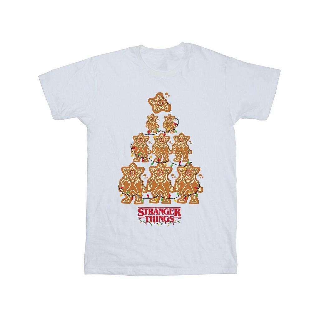 Netflix Mens Stranger Things Gingerbread T-Shirt