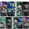 Чехол для iPhone 16 15 Xiaomi Redmi Note 14 13 12 11 Pro Max X 8 9 16e Samsung Galaxy S25 S24 S23 Moto OPPO Huawei My Hero Academia BNHA Phone Case