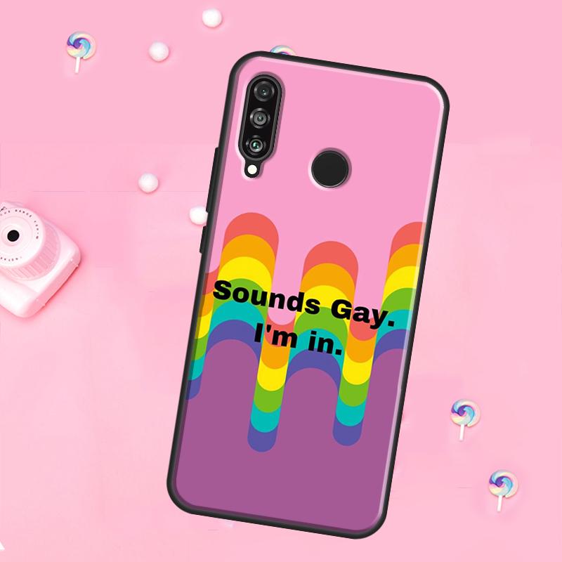 Gay Lesbian LGBT Rainbow Pride For Huawei Nova 11 Pro 10 9 SE Y70 Y60 Y90 Y61 Y91 Y73 Y72 12s 12i 11i 8i P30 P40 Lite Case