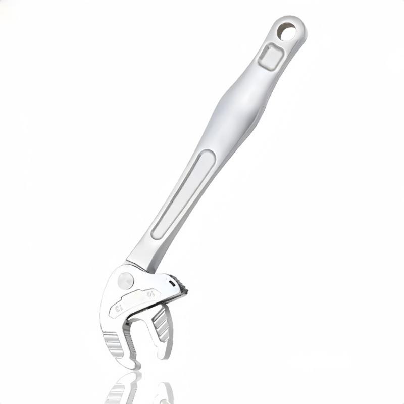 Практичный регулируемый гаечный ключ с поворотной на 360 градусов губкой, промышленный инструмент для крепежа для промышленных болтов и механических применений