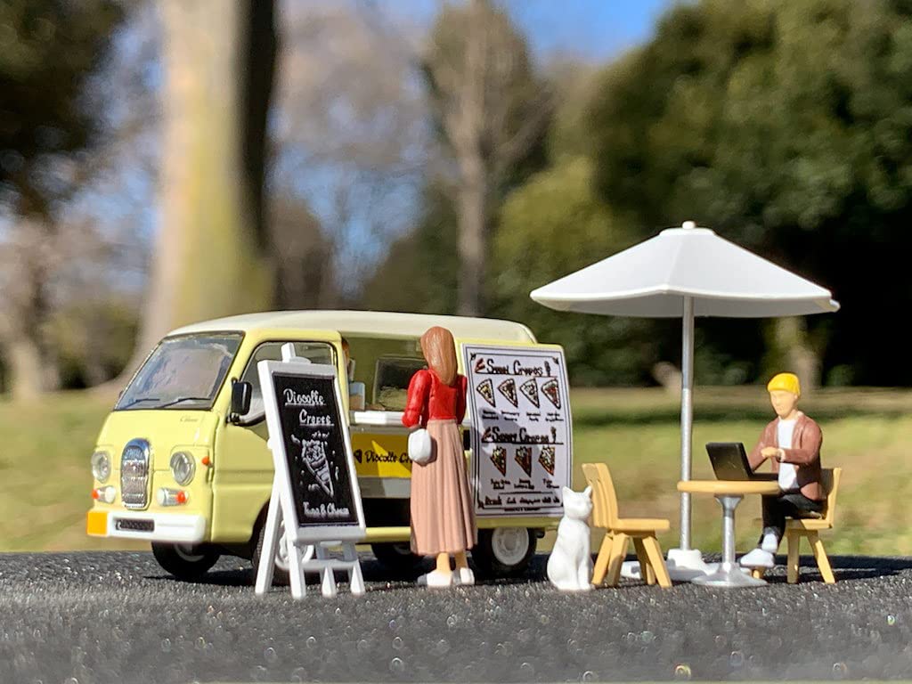 Geocolle 64 Car Snap 15a Crepe Shop Sambar Diaz Classic Mobile Sales Vehicle Частично полный набор мини-машин 321613 1/64# (Subaru включен) АБС / ПВХ