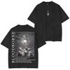 Bloodborne Ludwig The Accursed Holy Blade Grim T-shirt Hunter and Lamp Messengers Oversize Washed Summer Casual Streetwear Short Sleeve Tee Tops