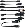Copper Core DC5521 Adapter Cable Cord Female To Multiple Connector Female/Male for Electric Scooters and Balance Car