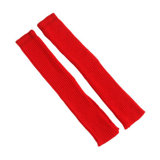 Вязаные гетры со штрипками Женские носки для йоги Выше колена В рубчик Зимние гетры для девочек Спортзал Фитнес Танцы Балет