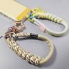 Star Keychain Woven Phone Strap Detachable Mobile Phone Charm Mobile Phone Lanyard  Lanyard Patch