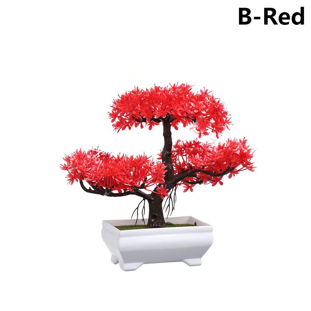 Ornament Topiary Pine Tree Lifelike Plants Home Decoration Artificial Bonsai Simulation Potted