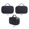 Double Diamond Lattice Waterproof Cosmetic Bag Portable Travel Cosmetic Storage Bag Large Capacity