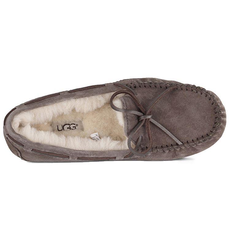 UGG Туфли-слипоны с бабочкой Женские туфли Коричневые 1019069-GYS