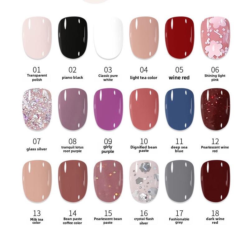 Cool Dan Quick-Dry Water-Based Nail Polish, 10ml, Long-Lasting, Tearable with Light Fragrance.