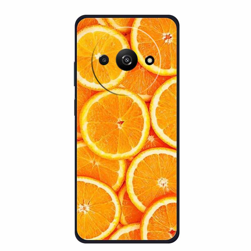 Чехол для телефона Xiaomi Poco C61 Задняя крышка Чехол PocoC61 Черный Силиконовый Мягкий Funda Para Для Xiaomi Poco C61 Чехол C 61 6.71" Coque