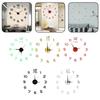 Contemporary Large Mirror Wall Clock for Modern Office and Home Design