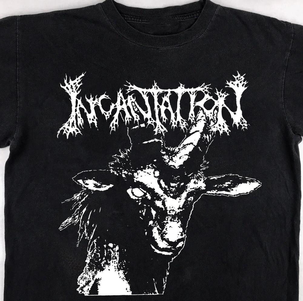 Incantation Unholy Massacre Футболка в подарок фанату Все размеры от S до 5XL Унисекс футболка