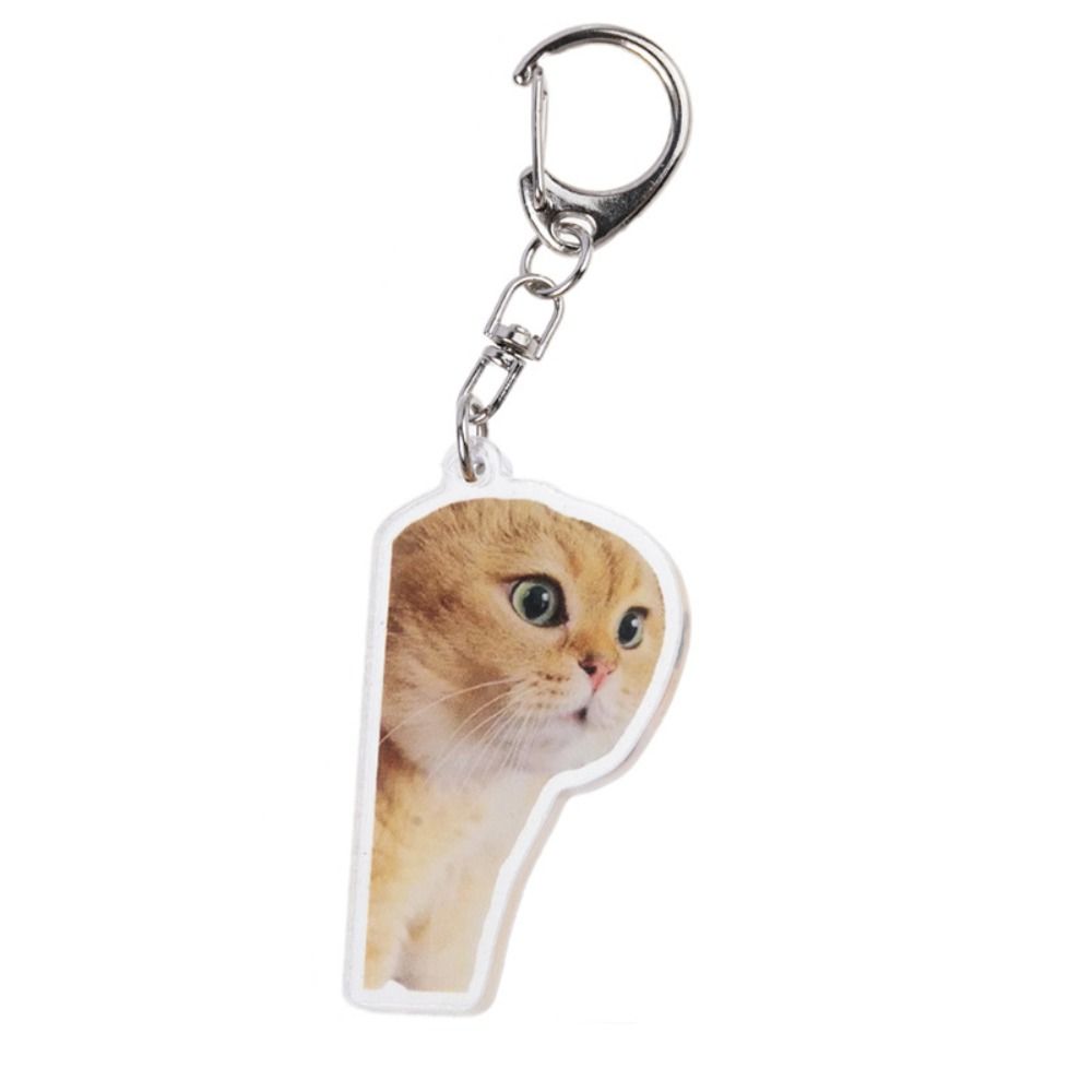 Модный кулон с изображением кота, забавный брелок для ключей с изображением ссорящегося кота, милый брелок с изображением кота, подвесная сумка