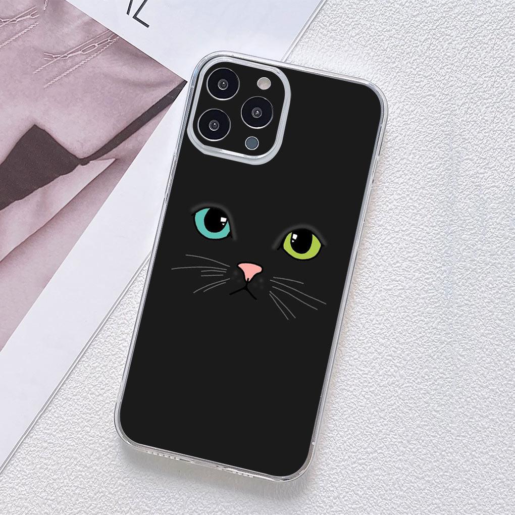 Мультяшный кот Котенок Кошки Чехол для телефона для Motorola Moto G13 G14 G53 G54 G62 G72 G82 G84 E13 E20 G42 G32 G23 G22 Мягкий чехол