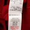 Burberry Sanyo Shokai Вязаная куртка на молнии с длинным рукавом 10Y 140 Красная серия Детская Б/У