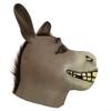 Halloween animal masks plush rooster wolf pig dog sheep donkey dinosaur sloth headgear funny mask performance props
