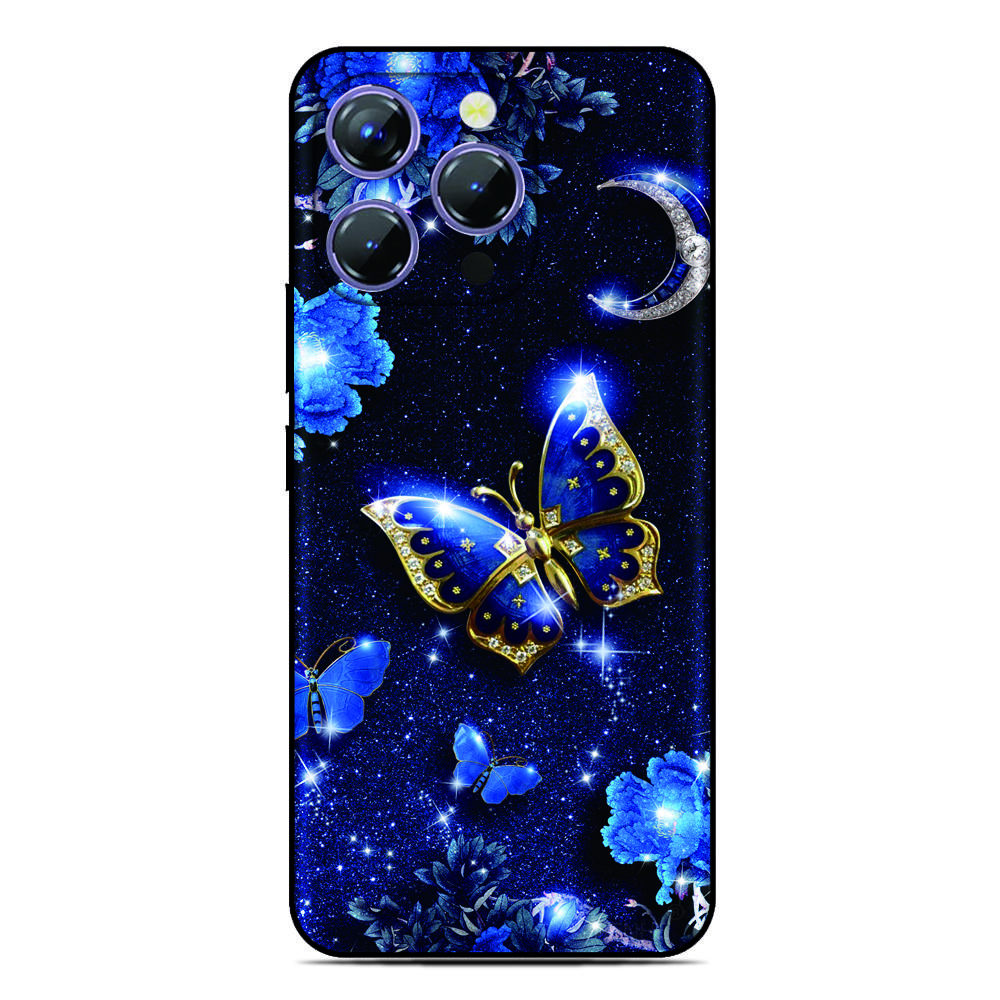 Butterfly Photo Phone Case For TCL NxtPaper 70 Pro K70 Power 4G 605 50 XE 40 XL 20 30 60 SE 60R 5G 40R 505 501 408 406 403 Cover
