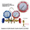 3 Way R410A Manifold Gauge Set  for R410a R22 R134a R404a Refrigerant